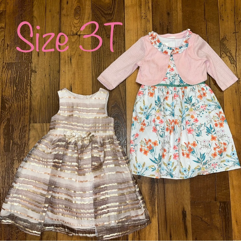 NWOT- BUNDLE OF Laura Ashley Dresses- Size 3T